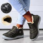 Plush Shoes Woman Slip On Women Shoes Keep Warm Ankle-BS00952-Veeddydropshipping